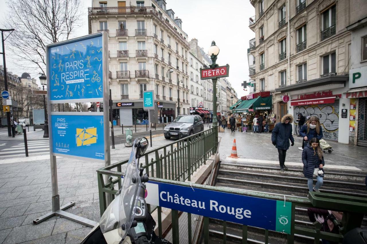 Charming 30M² Border Of Montmartre Apartment Paris Bagian luar foto